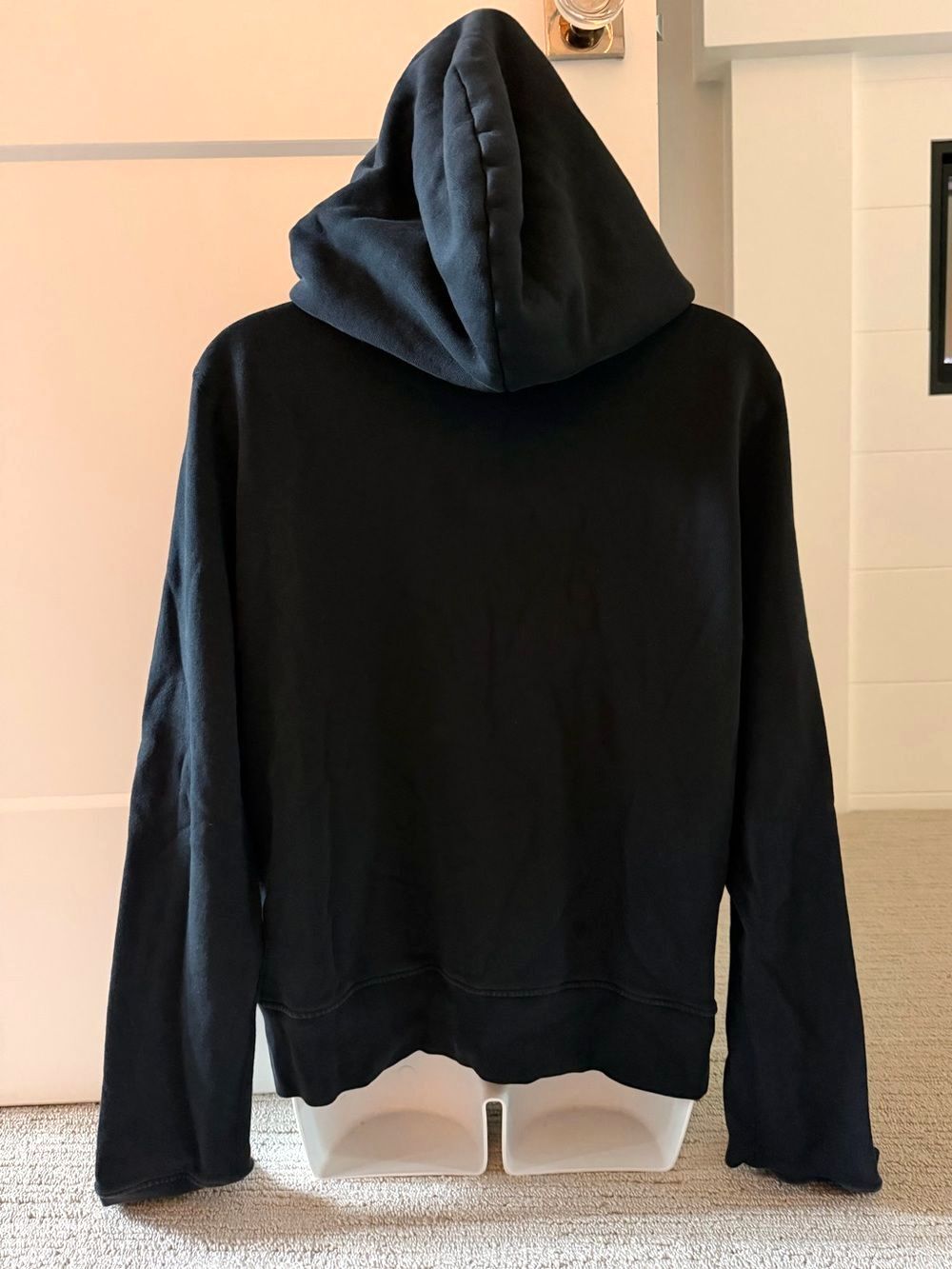NILI LOTAN Best-Selling Black Zip Hoodie Sz L NEW $500!! - Picture 3 of 3